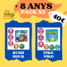 Pack 8 anys