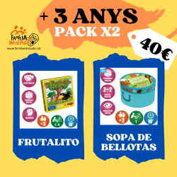 Pack 3 anys